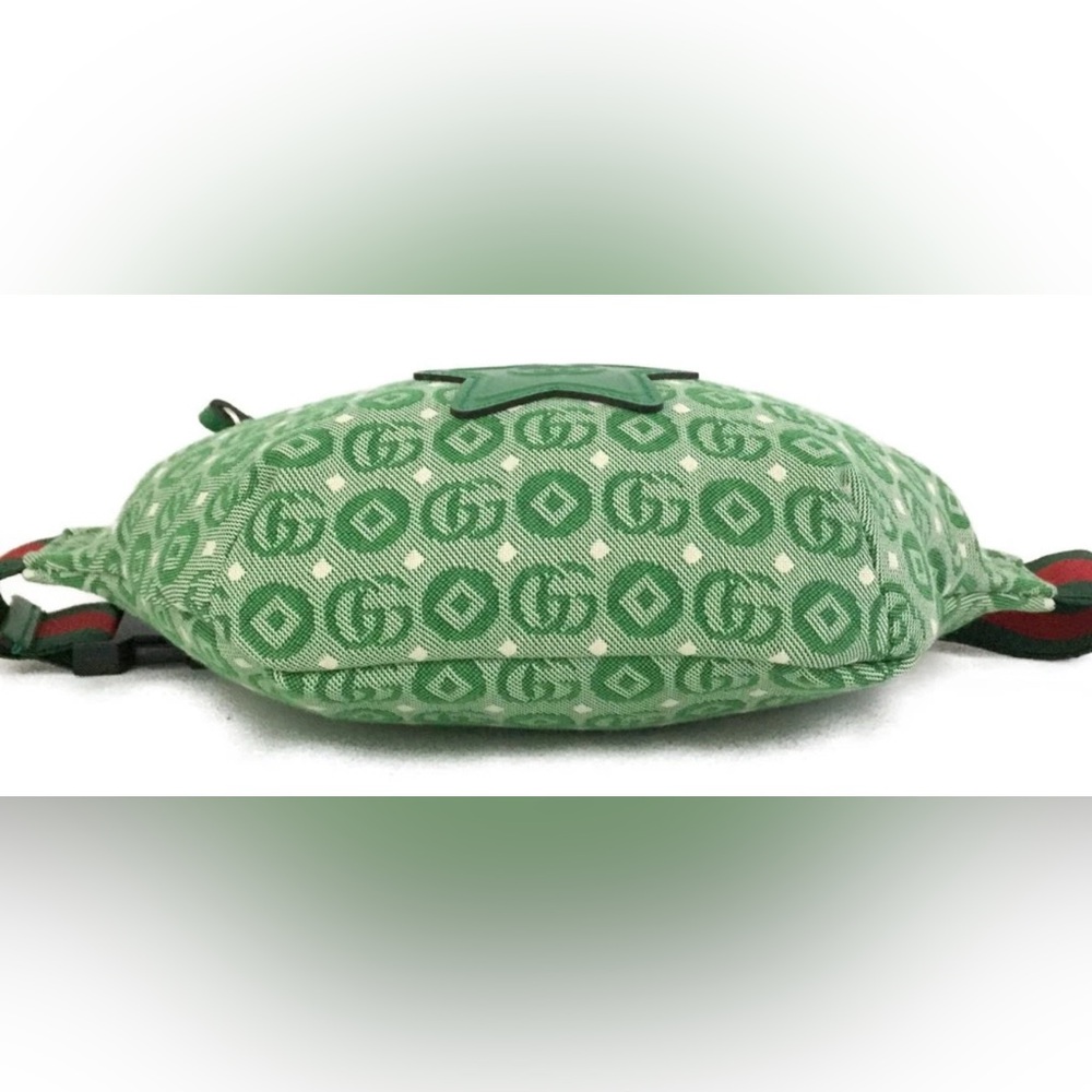 NEW Gucci Green and Red Belt Bag BUM WAIST WITH TAGS AND DUSTBAG - Picture 6 of 12